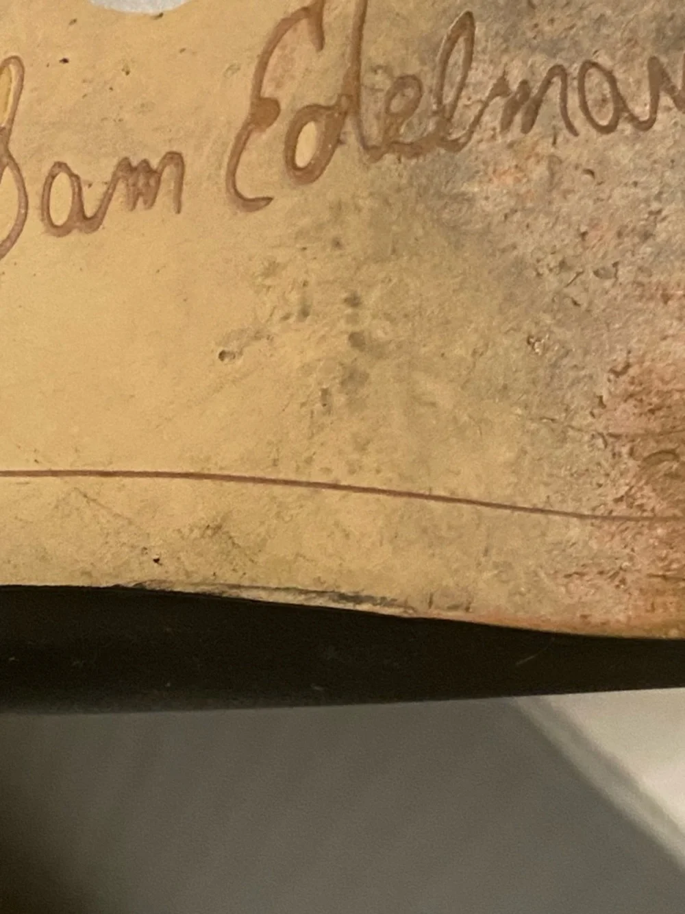 Sam Edelman Dark Navy Almond Toe Horse Leather Bit Loafer Shoes Size 8. - Picture 14 of 14